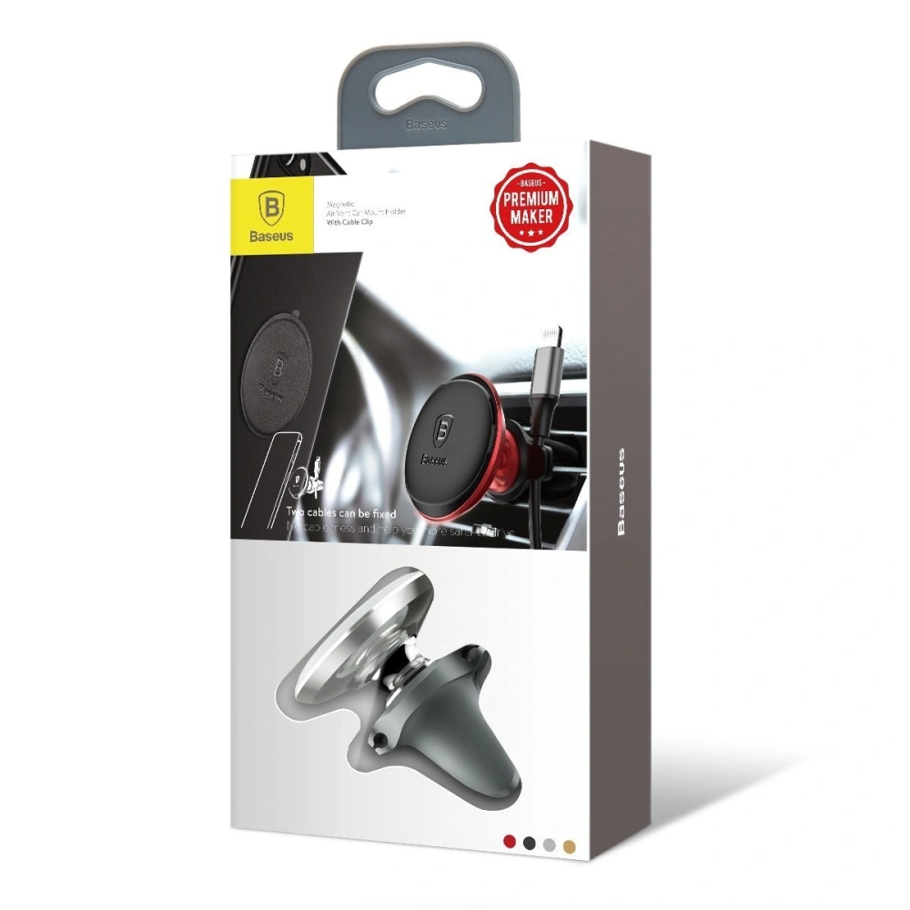 Hurtownia GSM - Magnetischer KFZ-Halter für Lüftungsgitter Baseus Magnetic Air Vent (silber) - BSU575SLV - {ean13} - Hurt