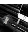 Hurtownia GSM - Plochý úhlový audio kabel UGREEN AV119 AUX mini jack 3,5 mm 0,5 m černý - UGR1770 - {ean13} - Hurt