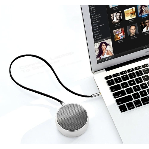 Płaski kabel kątowy audio UGREEN AV119 AUX mini jack 3.5 mm 0.5 m czarny