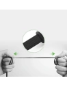 Hurtownia GSM - Plochý úhlový audio kabel UGREEN AV119 AUX mini jack 3,5 mm 0,5 m černý - UGR1770 - {ean13} - Hurt