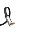 Hurtownia GSM - Plochý úhlový audio kabel UGREEN AV119 AUX mini jack 3,5 mm 0,5 m černý - UGR1770 - {ean13} - Hurt