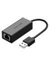 UGREEN CR110 USB-A 2.0 / RJ45 100Mbps external network card black