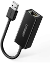 Wholesale UGREEN CR110 USB-A 2.0 / RJ45 100Mbps external network card black - UGR1771 - {ean13} - Hurt