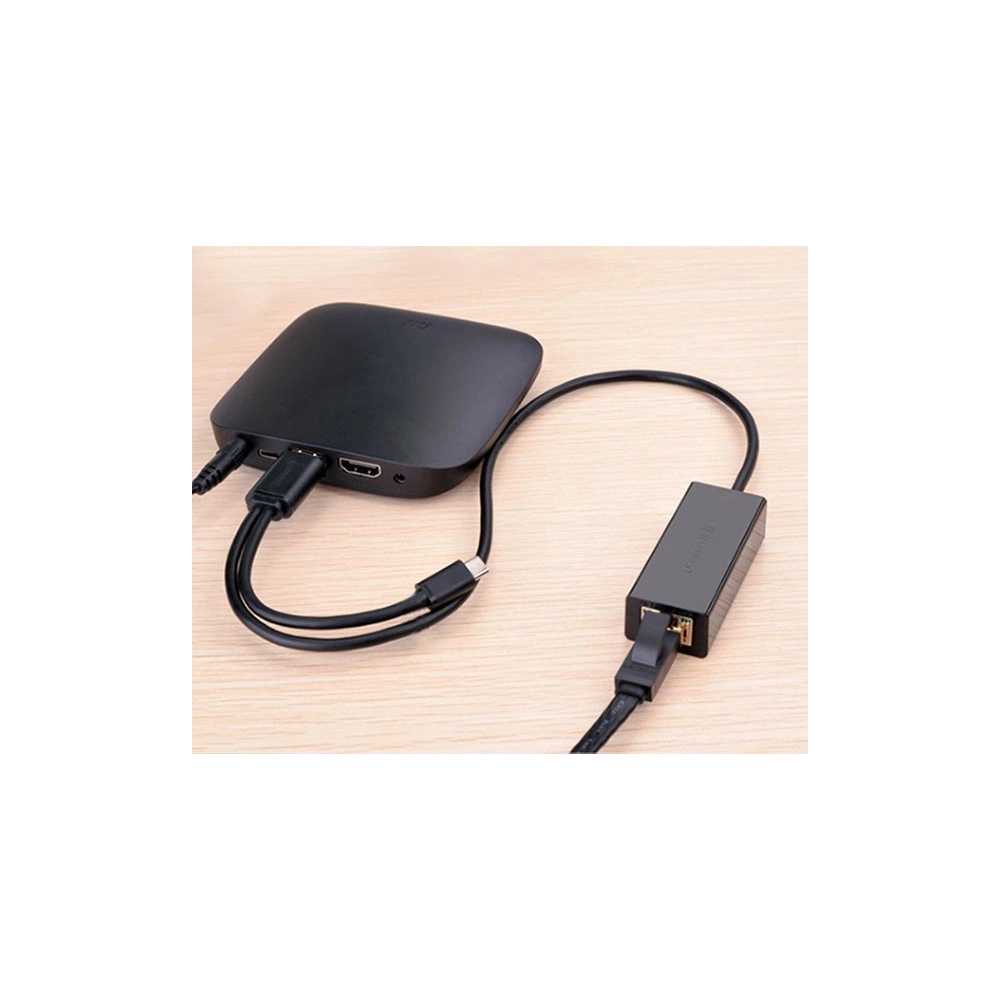 Wholesale UGREEN CR110 USB-A 2.0 / RJ45 100Mbps external network card black - UGR1771 - {ean13} - Hurt