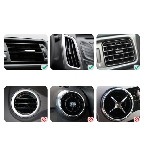 Uchwyt samochodowy na kratkę UGREEN LP120 szary