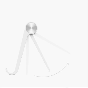 UGREEN LP115 white phone stand / cradle