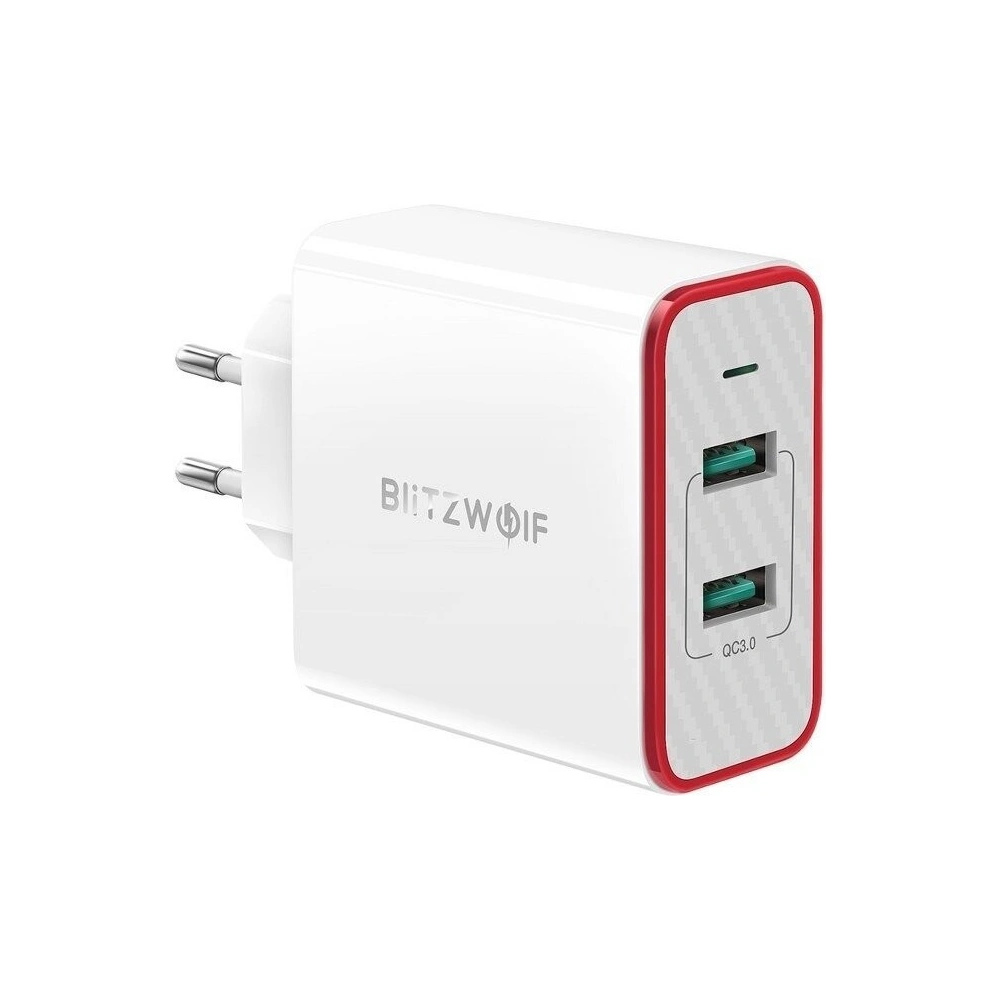 Hurtownia GSM - Ładowarka sieciowa Blitzwolf BW-PL3 2x USB QC3.0 36W - BLZ116 - {ean13} - Hurt
