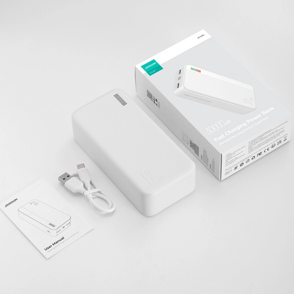 Hurtownia GSM - Powerbank Joyroom Dazzling Series JR-T018 30000mAh 12W biały - JYR853 - {ean13} - Hurt