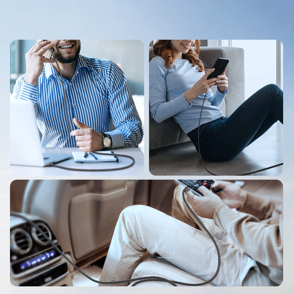 Hurtownia GSM - Kabel Joyroom Light-Speed Series SA25-CC5 USB-C / USB-C 100W 1.2m schwarz - JYR855 - {ean13} - Hurt