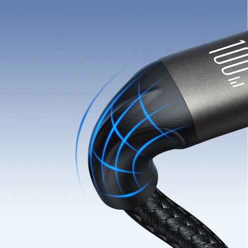 Kabel Joyroom Light-Speed Series SA25-CC5 USB-C / USB-C 100W 1.2m czarny