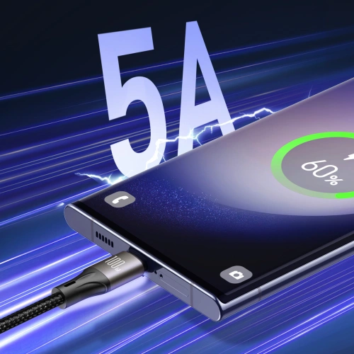 Kabel Joyroom Light-Speed Series SA25-CC5 USB-C / USB-C 100W 1.2m czarny