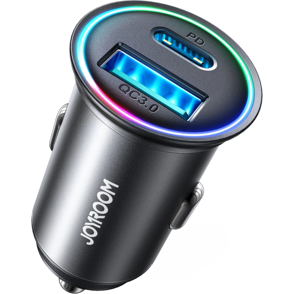 Hurtownia GSM - Autoladegerät Joyroom JR-CCN04 60W USB-A, USB-C schwarz - JYR856 - {ean13} - Hurt