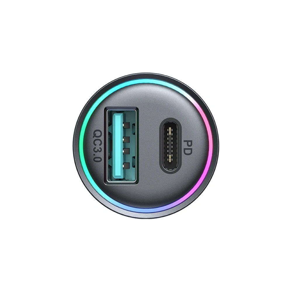 Hurtownia GSM - Autoladegerät Joyroom JR-CCN04 60W USB-A, USB-C schwarz - JYR856 - {ean13} - Hurt