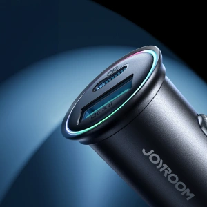 Hurtownia GSM - Autós töltő Joyroom JR-CCN04 60W USB-A, USB-C fekete - JYR856 - {ean13} - Hurt
