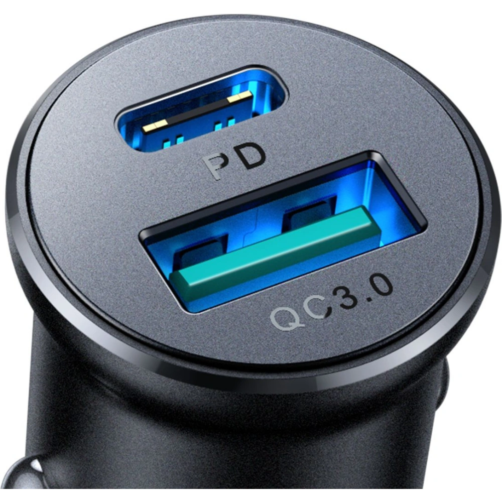 Hurtownia GSM - Autonabíječka Joyroom JR-CCN05 30W USB-A, USB-C černá - JYR857 - {ean13} - Hurt