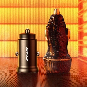 Hurtownia GSM - Autós töltő Joyroom JR-CCN05 30W USB-A, USB-C fekete - JYR857 - {ean13} - Hurt