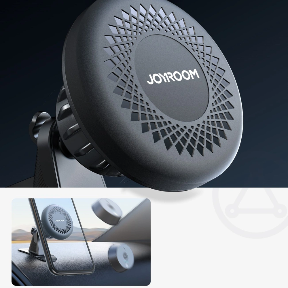 Hurtownia GSM - Magnetický automobilový držák na palubní desku Joyroom JR-ZS356 tmavě šedý - JYR861 - {ean13} - Hurt
