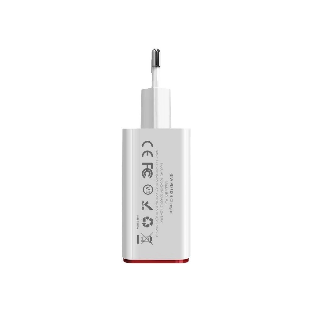 Wholesale Wall charger Blitzwolf BW-PL4 USB-C PD QC3.0 45W - BLZ117 - {ean13} - Hurt