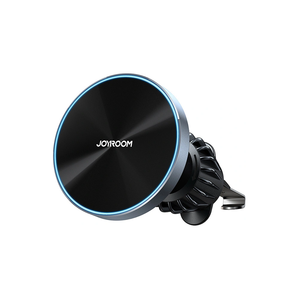 Hurtownia GSM - Uchwyt auto pentru grilă Joyroom JR-ZS240 cu încărcător wireless de 15W negru - JYR868 - {ean13} - Hurt