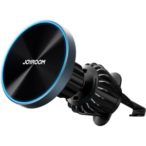 Uchwyt samochodowy na kratkę Joyroom JR-ZS240 z ładowarką indukcyjną 15W czarny