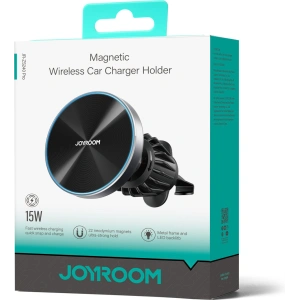Hurtownia GSM - Autós tartó rácsra Joyroom JR-ZS240 15W-os induktív töltővel fekete színben - JYR868 - {ean13} - Hurt