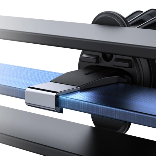 Uchwyt samochodowy na kratkę Joyroom JR-ZS240 z ładowarką indukcyjną 15W czarny