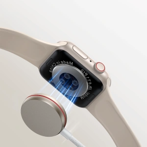 Wholesale Joyroom S-IW011 2in1 cable USB-C / Lightning, inductive charger for Apple Watch 1.5m white - JYR870 - {ean13} - Hurt