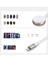Wholesale Joyroom S-IW011 2in1 cable USB-C / Lightning, inductive charger for Apple Watch 1.5m white - JYR870 - {ean13} - Hurt