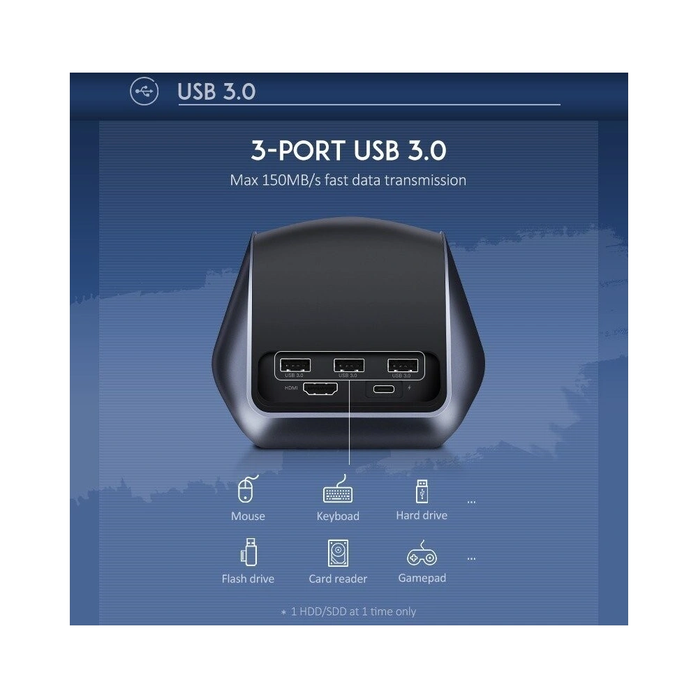 Hurtownia GSM - Stacja dokująca / Adapter USB-C UGREEN do smartfonów Huawei - UGR119 - {ean13} - Hurt