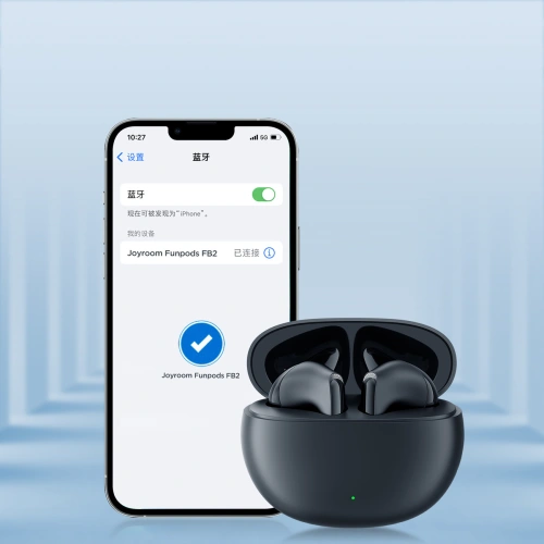 Bezprzewodowe słuchawki douszne Joyroom Funpods JR-FB2 Bluetooth 5.3 czarne