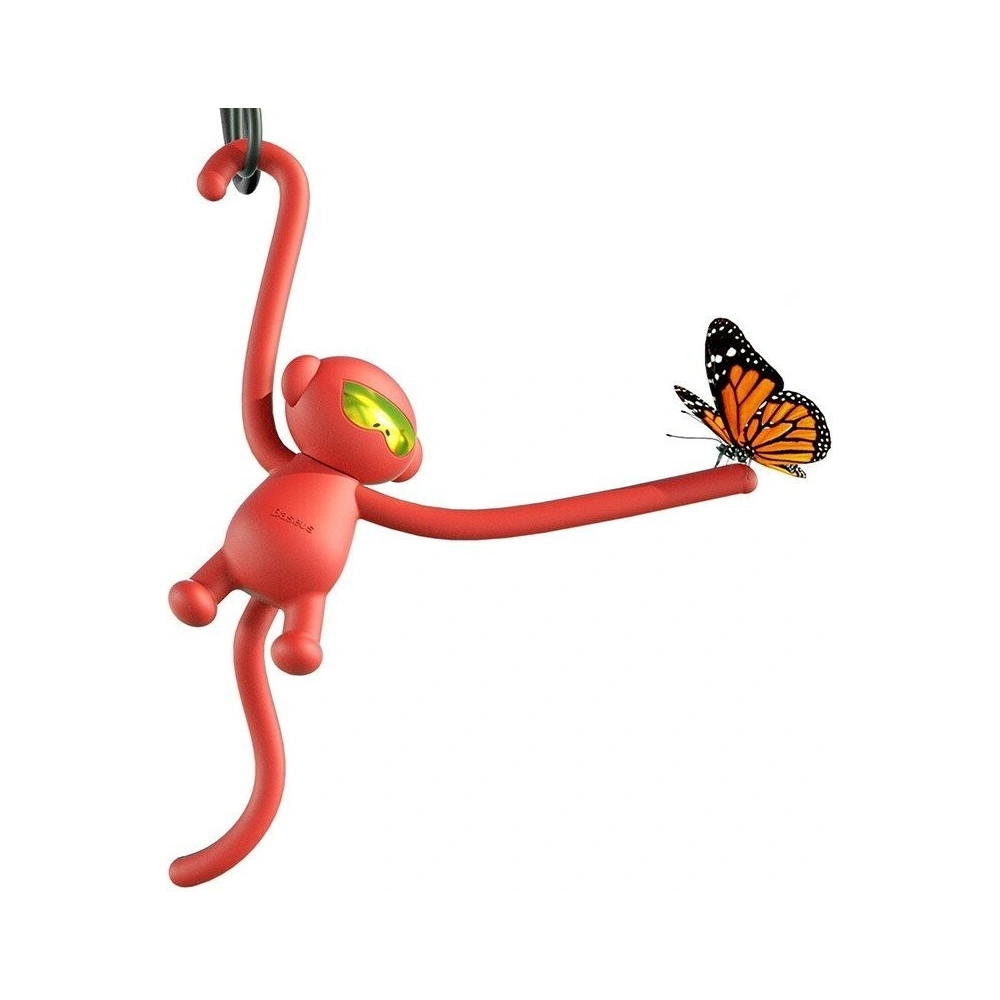 Wholesale Baseus Monkey Car Fragrance Red - BSU578RED - {ean13} - Hurt