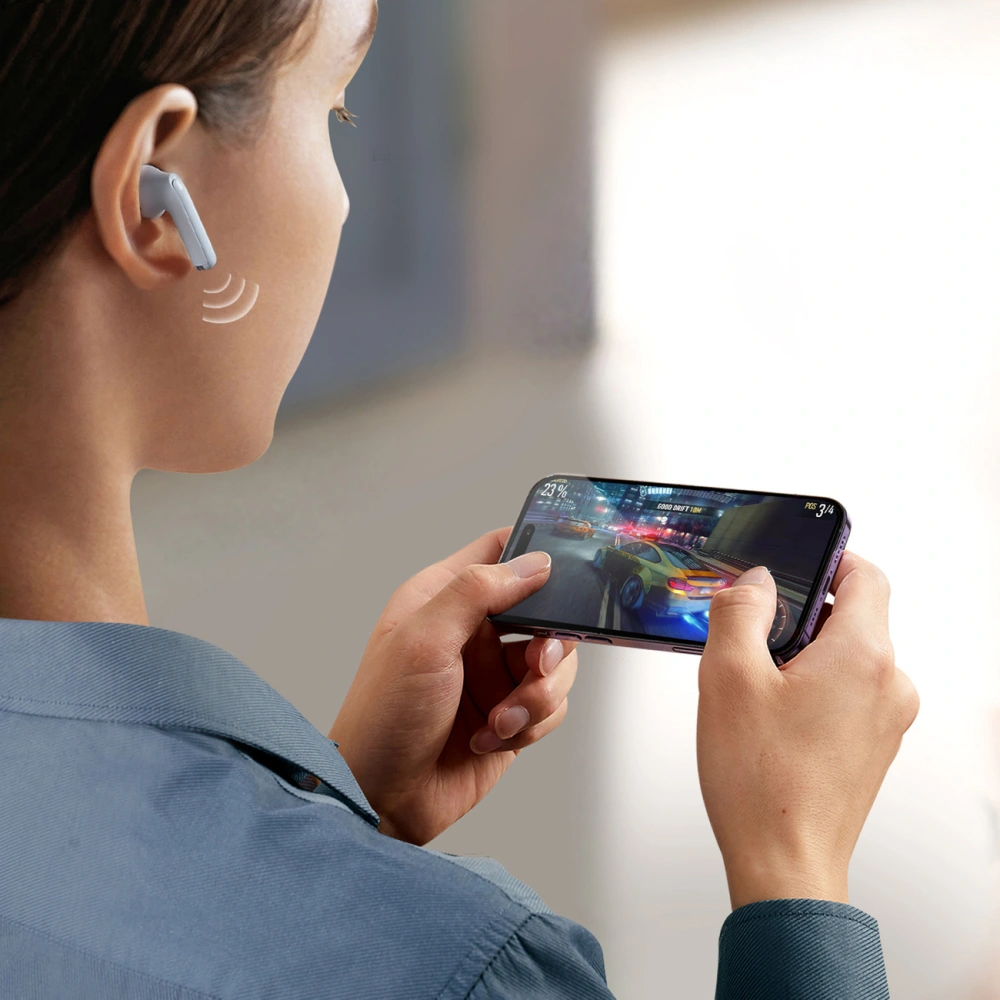 Hurtownia GSM - Căști wireless intraauriculare Joyroom Funpods JR-FB2 Bluetooth 5.3 albastre - JYR873 - {ean13} - Hurt