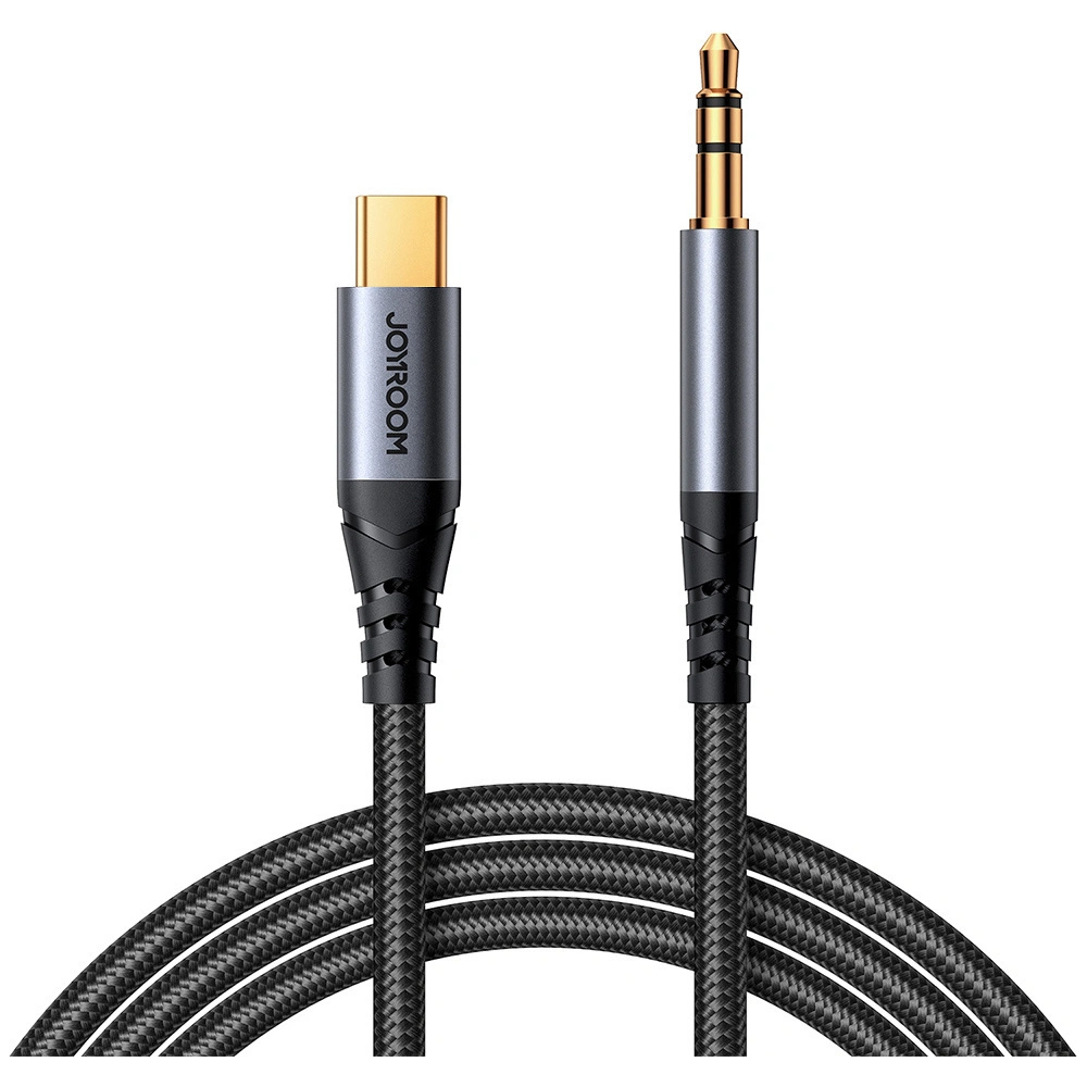 Hurtownia GSM - Audio-Kabel Joyroom SY-A07 USB-C / AUX Mini-Klinke 3.5mm 1.2m schwarz - JYR875 - {ean13} - Hurt