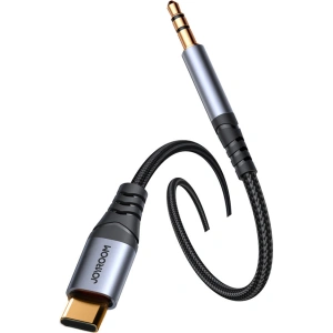 Hurtownia GSM - Audio kábel Joyroom SY-A07 USB-C / AUX mini jack 3.5mm 1.2m fekete - JYR875 - {ean13} - Hurt