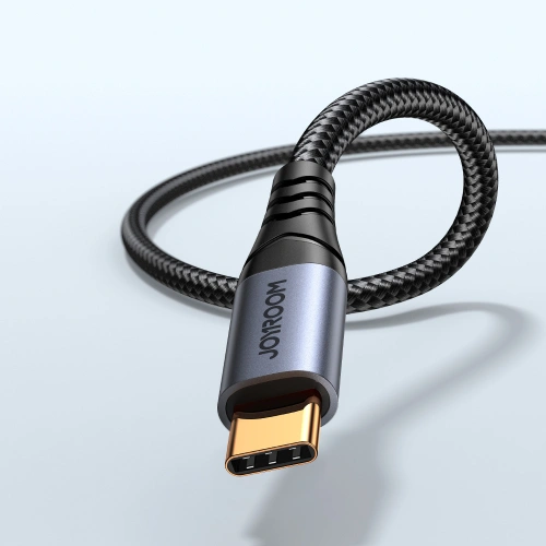 Kabel audio Joyroom SY-A07 USB-C / AUX mini jack 3.5mm 1.2m czarny