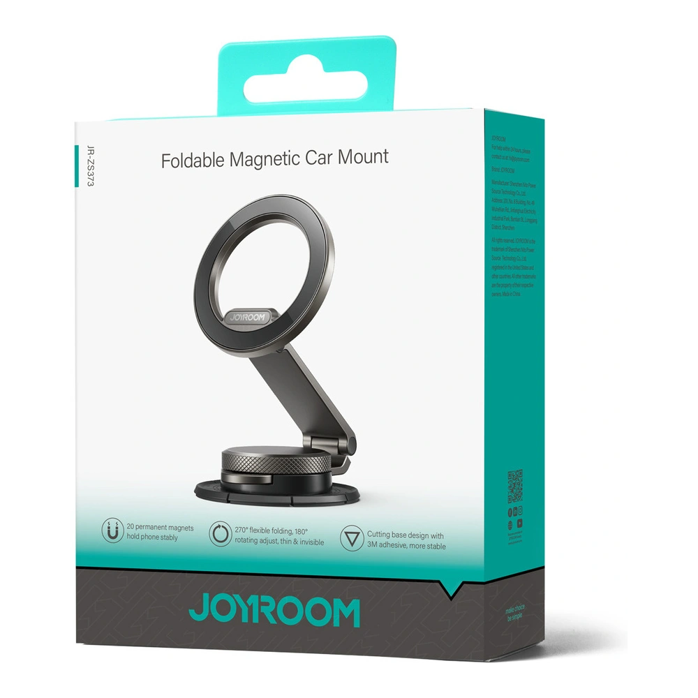 Wholesale Joyroom JR-ZS373 magnetic cockpit car holder black - JYR877 - {ean13} - Hurt