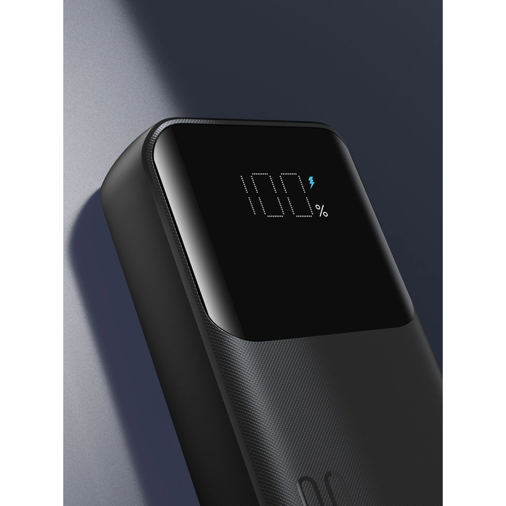 Hurtownia GSM - Powerbank Joyroom JR-PBC06 10000mAh 30W + integrierte USB-C und Lightning Kabel schwarz - JYR878 - {ean13} - Hurt