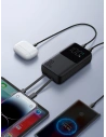 Wholesale Joyroom JR-PBC06 powerbank 10000mAh 30W + built-in USB-C, Lightning cables black - JYR878 - {ean13} - Hurt