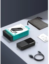 Wholesale Joyroom JR-PBC06 powerbank 10000mAh 30W + built-in USB-C, Lightning cables black - JYR878 - {ean13} - Hurt