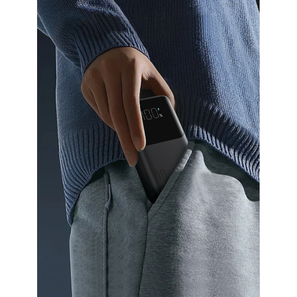 Hurtownia GSM - Powerbank Joyroom JR-PBC06 10000mAh 30W + zabudované kabely USB-C, Lightning černá - JYR878 - {ean13} - Hurt