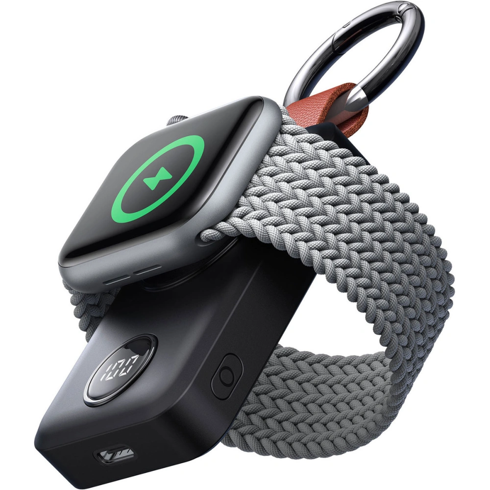Hurtownia GSM - Vezeték nélküli powerbank Joyroom JR-WQW01 2000mAh 3W Apple Watch-hoz fekete - JYR880 - {ean13} - Hurt