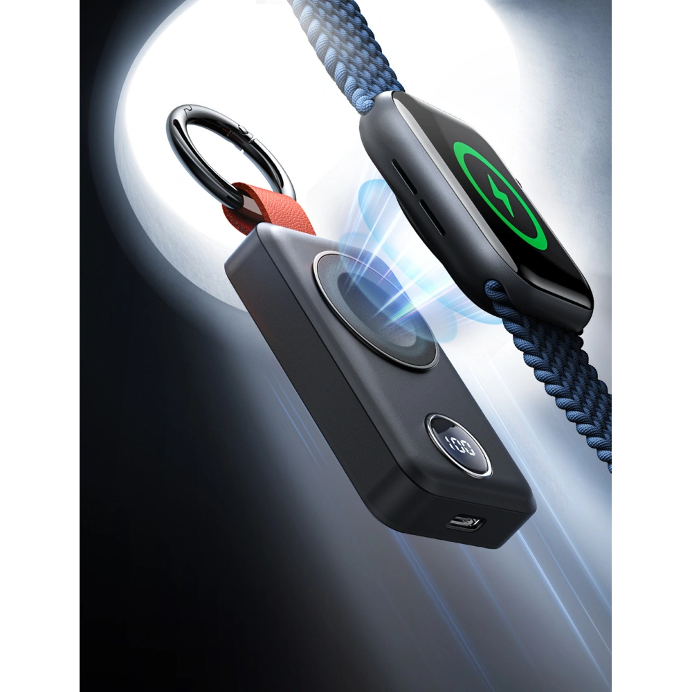 Hurtownia GSM - Powerbank bezprzewodowy Joyroom JR-WQW01 2000mAh 3W do Apple Watch czarny - JYR880 - {ean13} - Hurt
