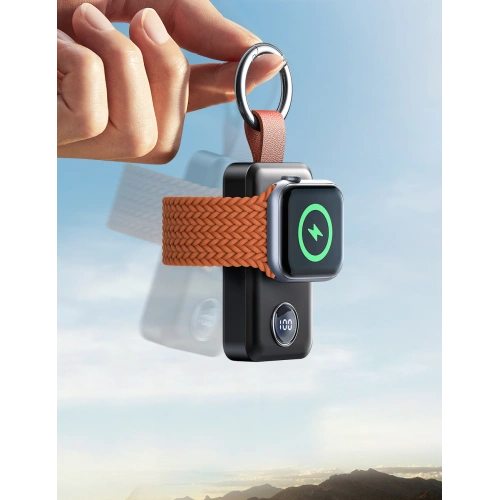 Powerbank bezprzewodowy Joyroom JR-WQW01 2000mAh 3W do Apple Watch czarny
