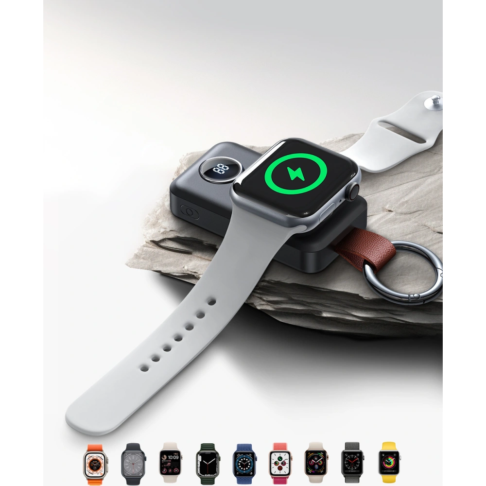 Hurtownia GSM - Powerbank wireless Joyroom JR-WQW01 2000mAh 3W pentru Apple Watch negru - JYR880 - {ean13} - Hurt