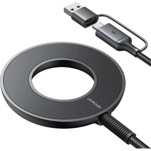 Hurtownia GSM - Indukciós töltő Joyroom JR-WQM03 USB-A / USB-C 15W fekete - JYR882 - {ean13} - Hurt