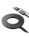 Induktive Ladestation Joyroom JR-WQM03 USB-A / USB-C 15W schwarz