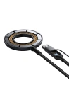 Hurtownia GSM - Ładowarka indukcyjna Joyroom JR-WQM03 USB-A / USB-C 15W czarna - JYR882 - {ean13} - Hurt