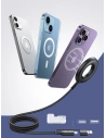 Hurtownia GSM - Ładowarka indukcyjna Joyroom JR-WQM03 USB-A / USB-C 15W czarna - JYR882 - {ean13} - Hurt