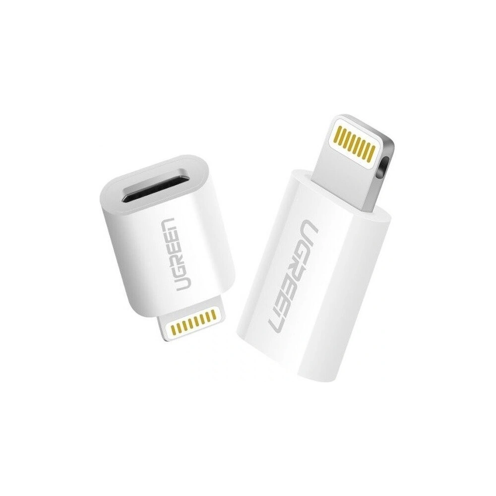 Hurtownia GSM - Adapter Lightning do micro USB MFi UGREEN 2.4A (biały) - UGR120WHT - {ean13} - Hurt