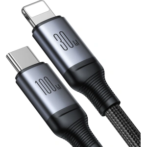 Hurtownia GSM - Kabel 2w1 Joyroom Speedy Series SA21-1T2 USB-C / USB-C, Lightning 100W 1.5m czarny - JYR886 - {ean13} - Hurt